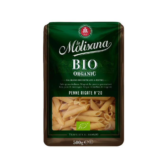 Basile | LA MOLISANA 20 ORGANIC PENNE RIGATE 500G